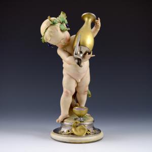 Putto und Wein